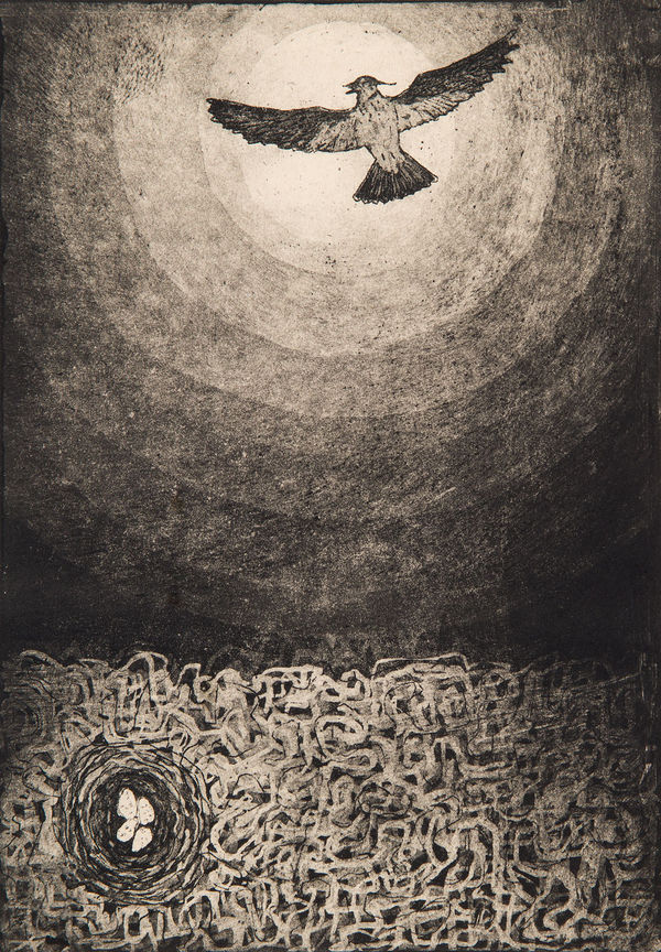 PAUL BLOOMER | laverick | etching | kilmorack gallery