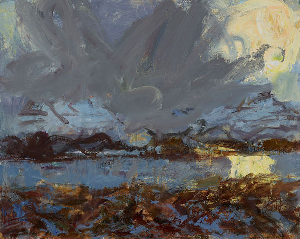 Allan MacDonald reward, North West, 2019 oil on canvas 61cm x 76cm