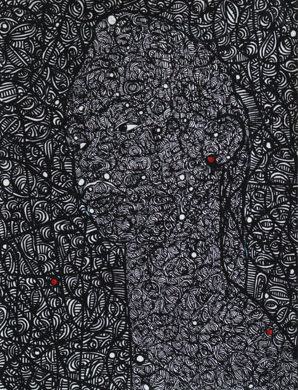 Tyna Adebowale, I See you from a distance series #008, 2017