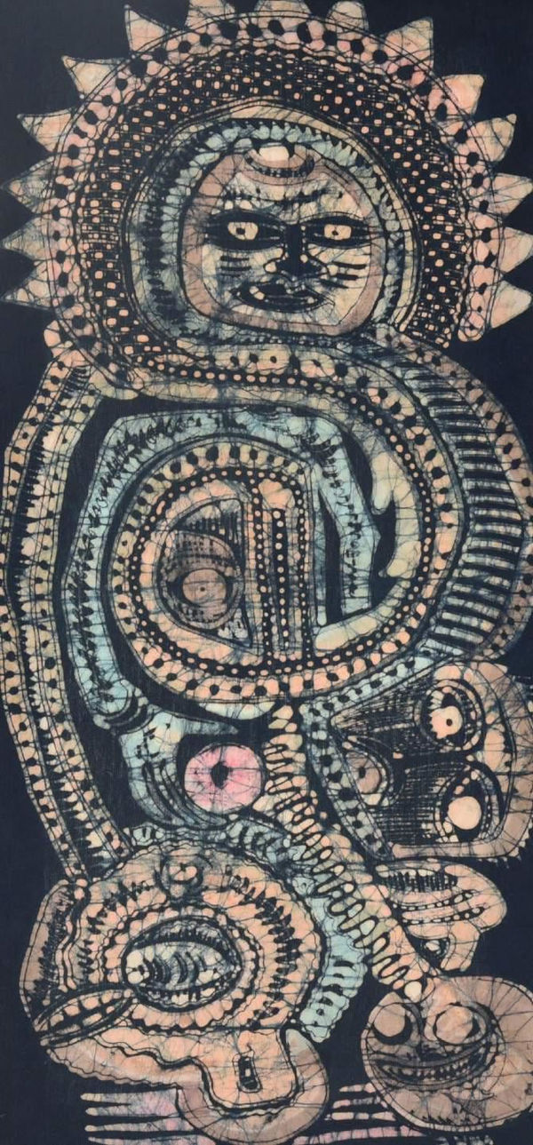 Nike Davies-Okundaye, Marriage with God, 1980