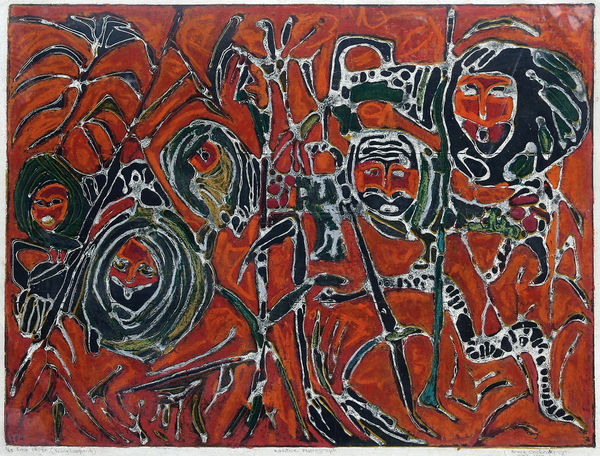 Bruce Onobrakpeya, Emo Epken, 1987