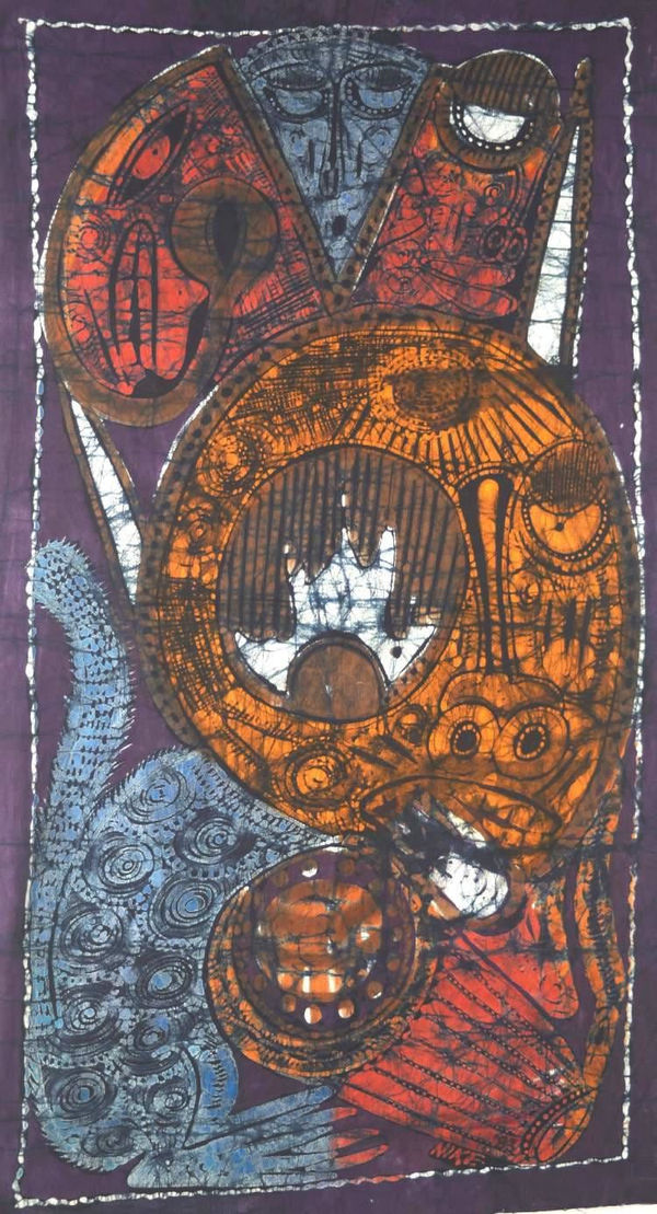 Nike Davies-Okundaye, Ghost Dancer, 1982