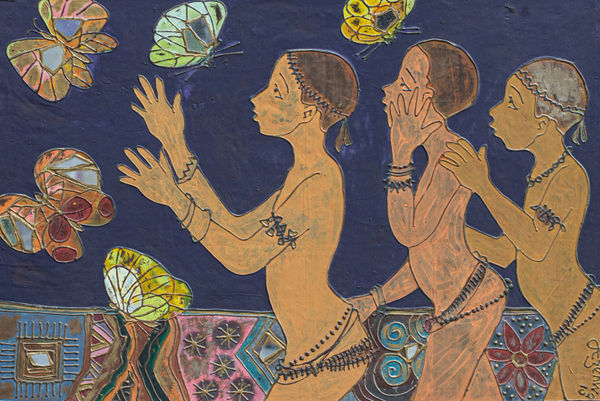 Juliet Ezenwa Pearce, Euphoria (Chasing Butterflies) , 2010