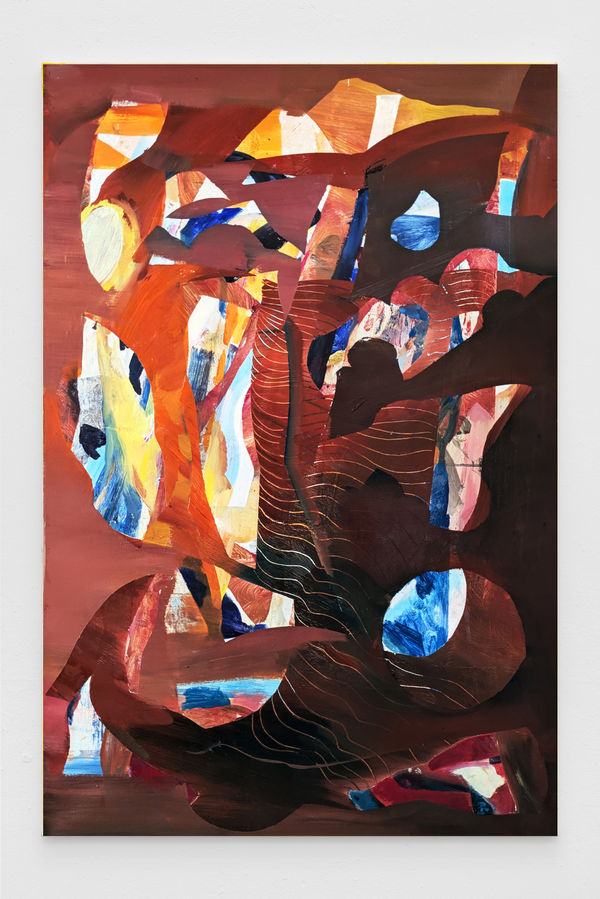 Groove of a Good Greive, Oil on canvas, 128x85cm, 2025