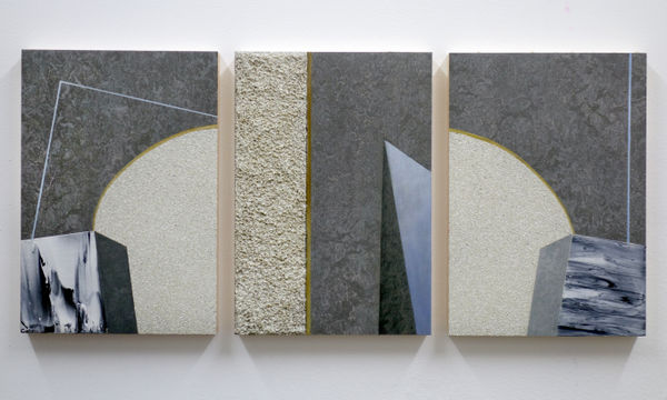 Evy Jokhova, Sketch for passing through X, 2017