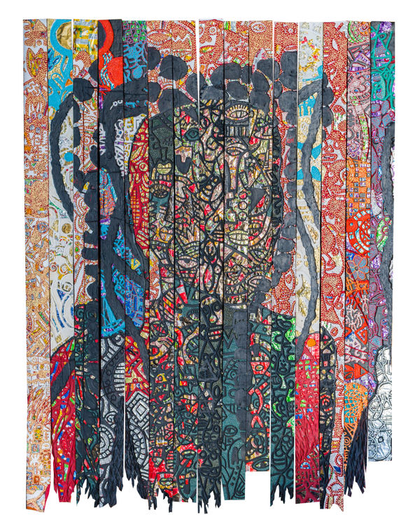 Gerald Chukwuma, BUT THE MOON CLAPPED AND SANG, 2021