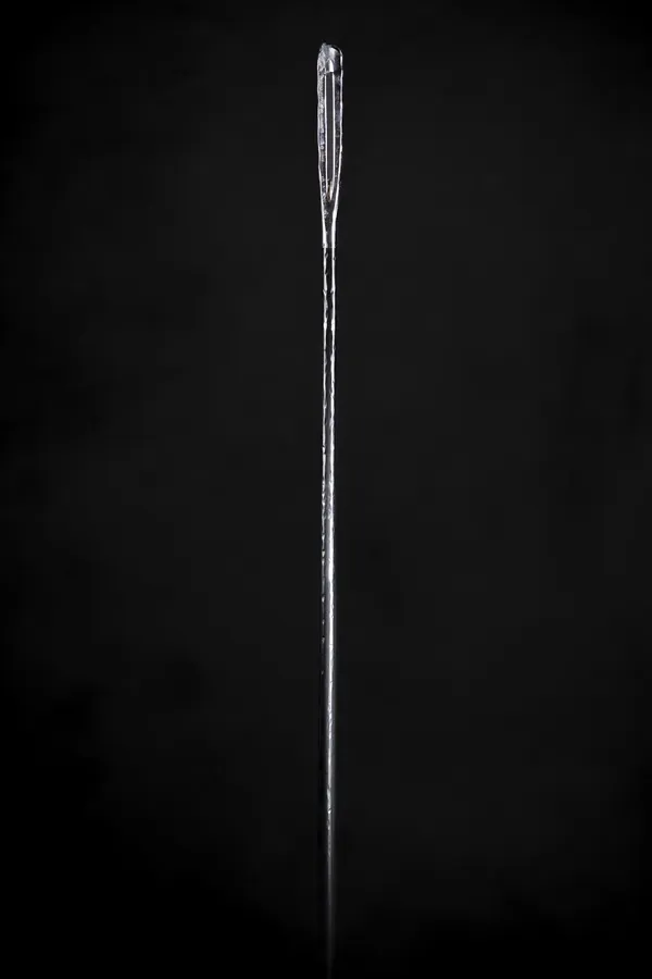 Makiko Harris, Sewing Needle 20 (Silver Chrome + Gloss Black), 2026