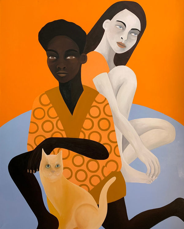 Rebecca Brodskis, While the World Goes Round, 2022