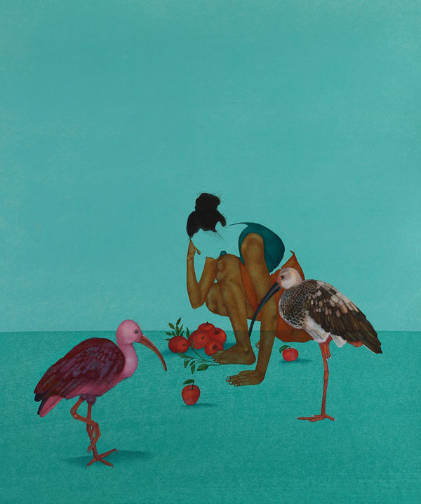 Rabia Farooqui, Please sit cross-legged, 2021