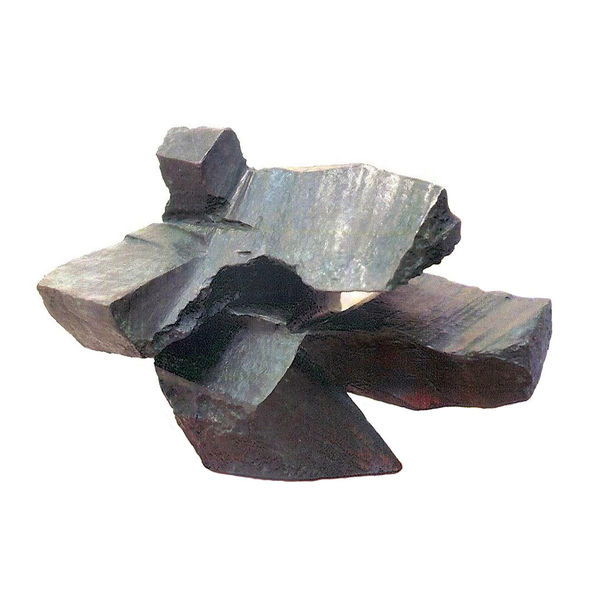 Ju Ming 朱 銘, Taichi Series (太極系列－飛踢), 1984