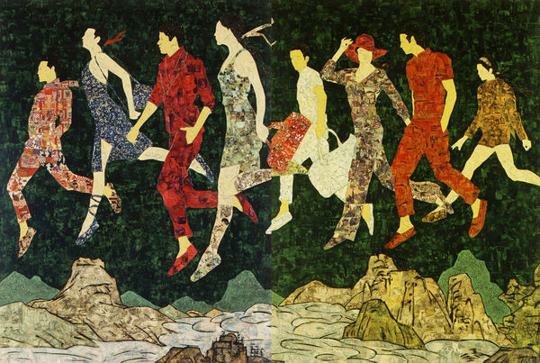 Xue Song 薛 松, Walking in the Cloud《雲中漫步》, 2009