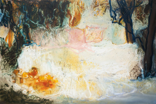 Ziad Dalloul 齊亞德・達盧勒, Memory of Bed II《枕畔餘韻（二）》, 2023