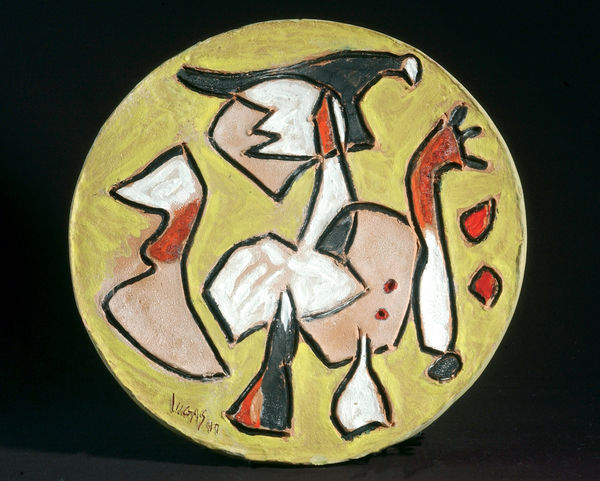 Oswaldo Vigas 奧斯瓦爾多 ‧ 維加斯 , Figura I (Figure I)《人像 (一)》, 1999