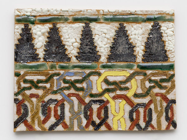 Nasrid Tile Wall at the Alhambra