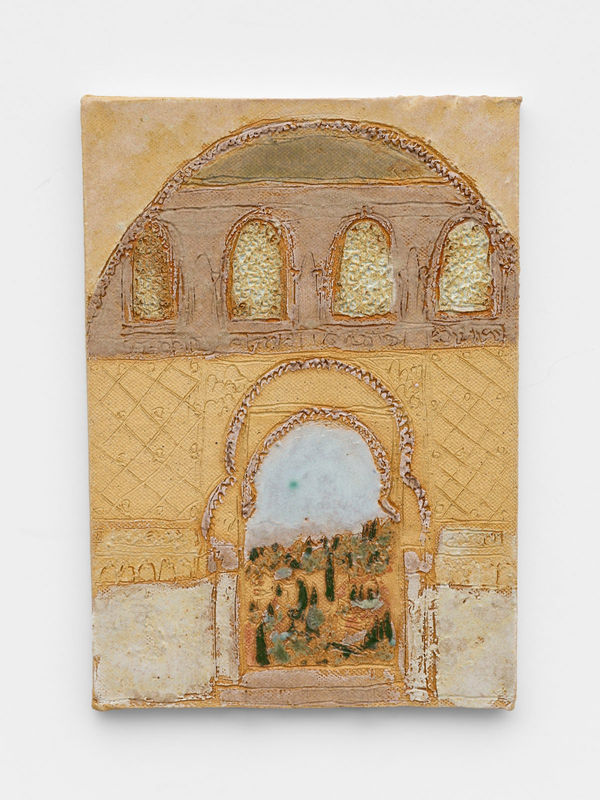 Raina Lee, View within a View, the Alhambra, stoneware, 9x6
