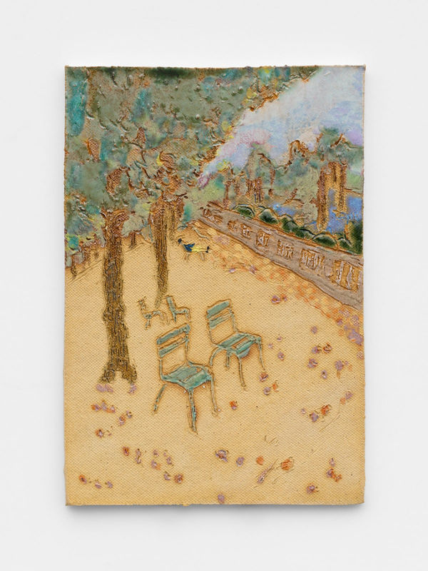 Raina Lee, Jardin Du Luxembourg, Stoneware, 9x6