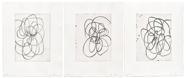 Christopher Wool, Untitled (Triptych), 1998