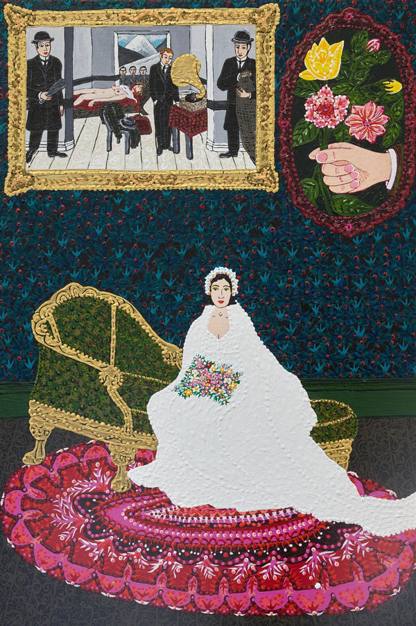 Laura Williams, Settle Petal: Splay it with Flowers, 2024