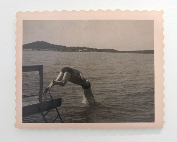 Timothy Webby, Untitled (Two-man dive), 2025