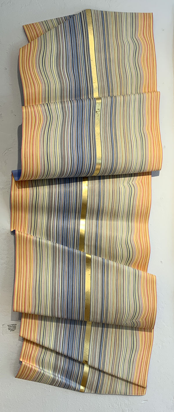 Hubba Bubba. Colour Pencil, Acrylic Paint and 23K Gold Leaf on Paper.