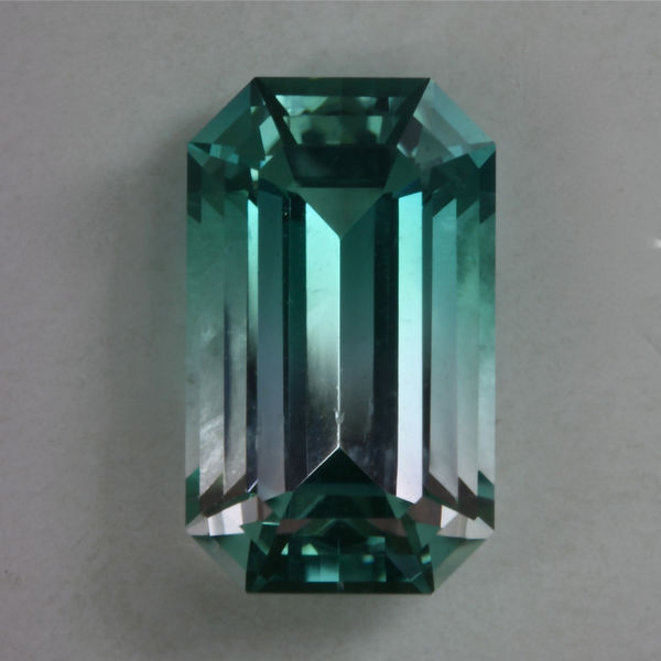 Blue/Pink Emerald Cut 2.36 ct