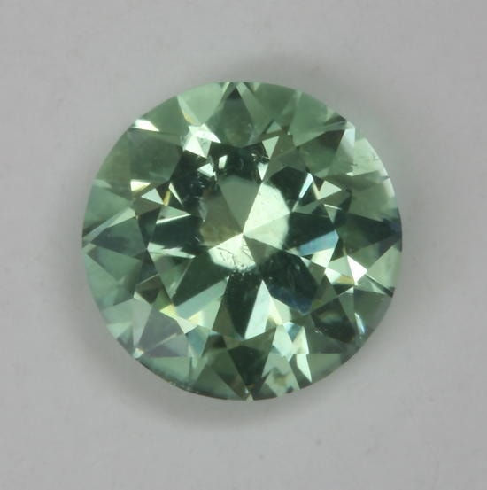 Blue Green Round 0.54 ct