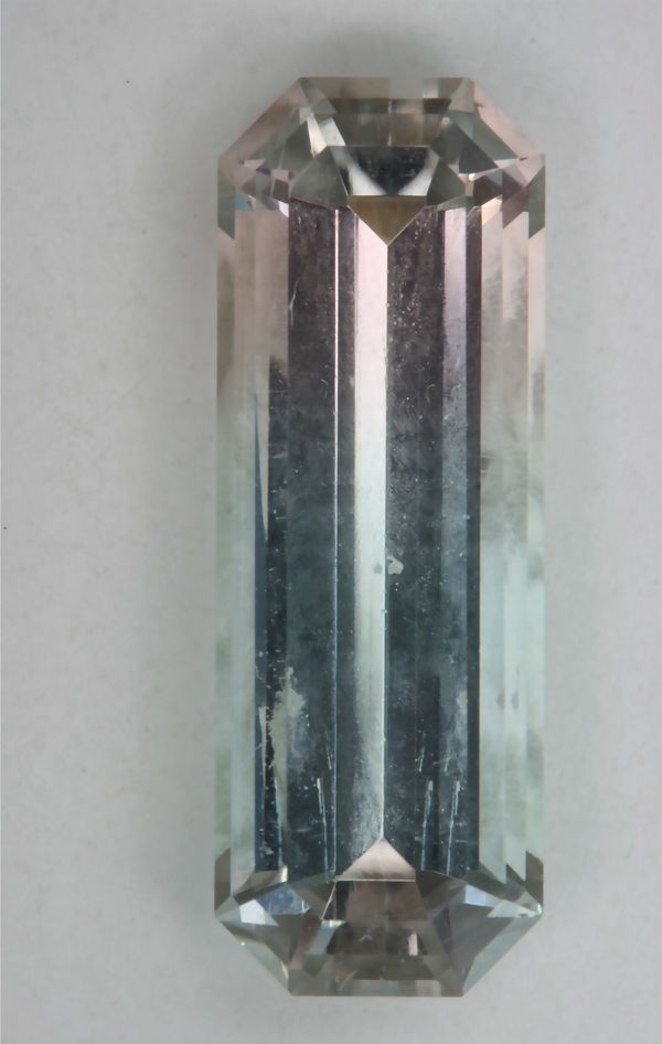 Blue Pink Emerald Cut 4.59 ct