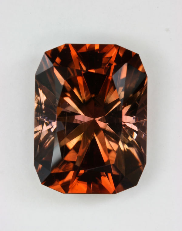 Brown Barion Cut 6.43 ct