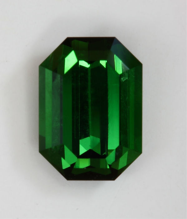 Green Emerald Cut 2.01 ct