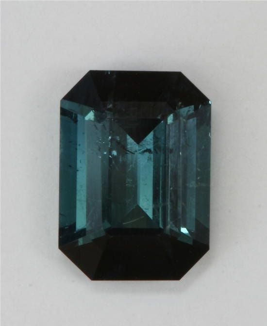 Gray Blue emera;ds cut 0.91 ct