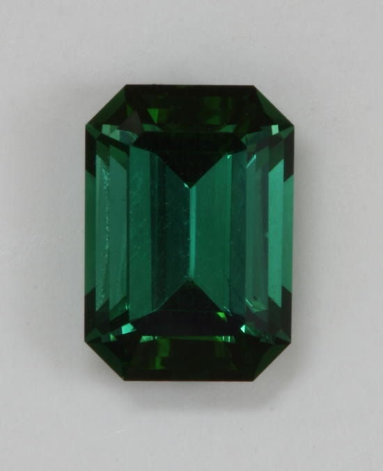 Green Emerald Cut 1.09 ct