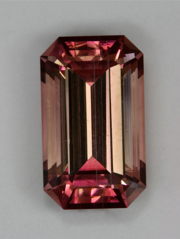 Pink Emerald Cut 3.44ct