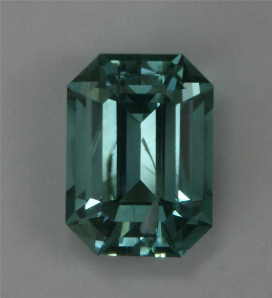 Blue Emerald Cut 1.11 ct