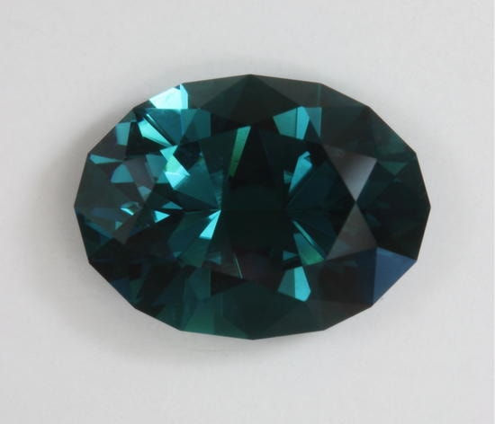 Blue Oval 3.84 ct