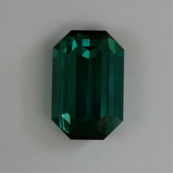 Blue Emerald Cut 0.89 ct