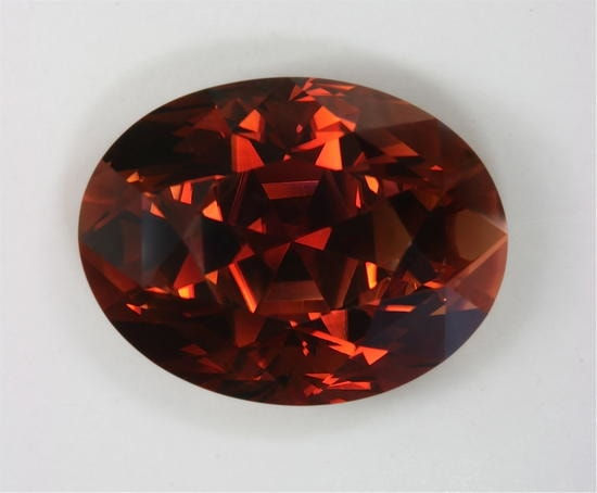 Brown Oval 12.17 ct