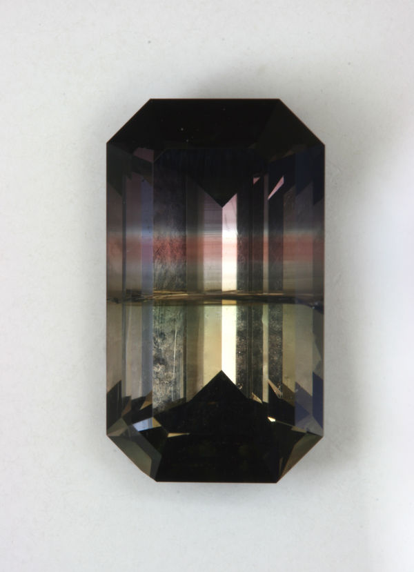 Brown Emerald Cut 5.08 ct