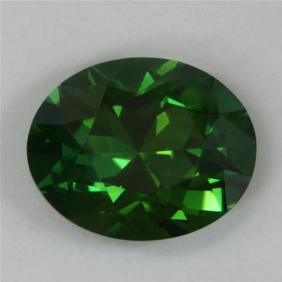 Green ov al 2.98 ct