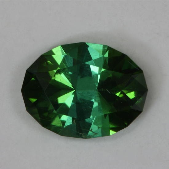 Blue green Oval 1.06 ct