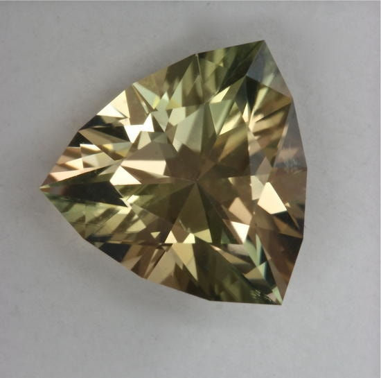 Yellow Shield cut 2.29 ct