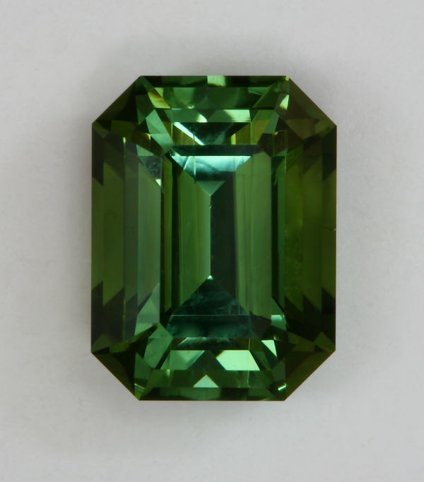 Green Emerald Cut 1.91 ct