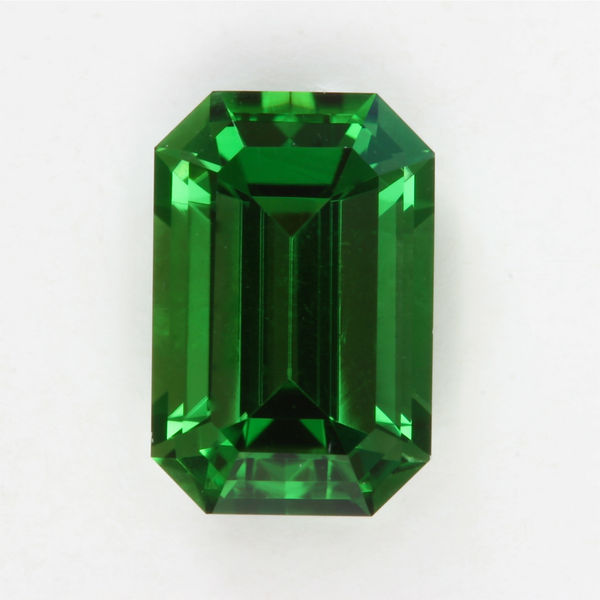 Green Emerald Cut 1.26 ct