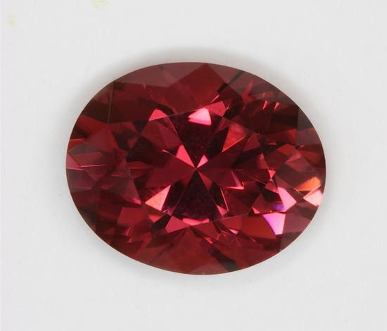 Peach Oval 2.98 ct