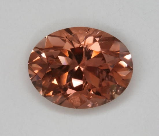 Peach Oval 2.01 ct