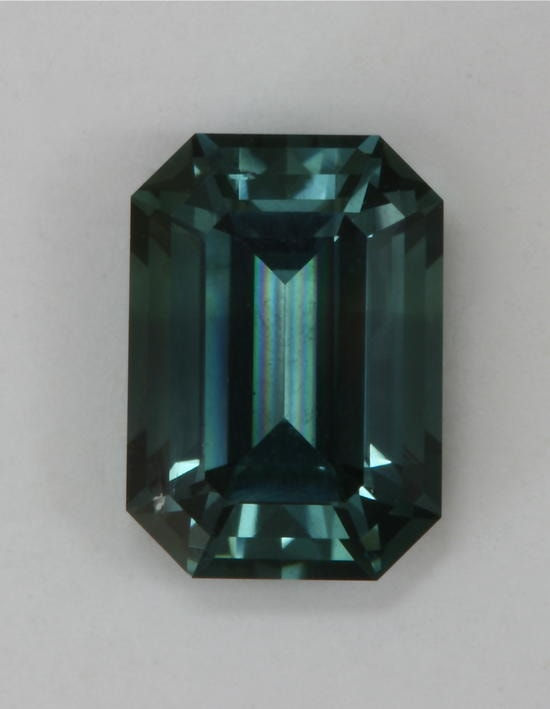 Blue Emerald Cut 1.17 ct