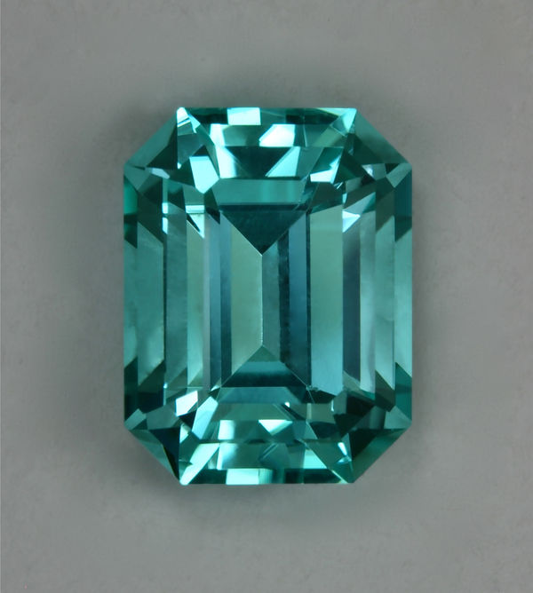 Blue Emerald Cut 1.84 ct