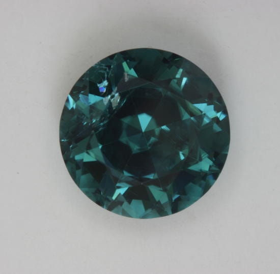 Blue Round 3.07 ct