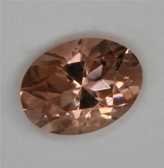 Peach Oval 0.82 ct