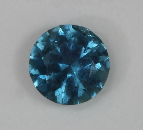 Blue Round 0.35 ct