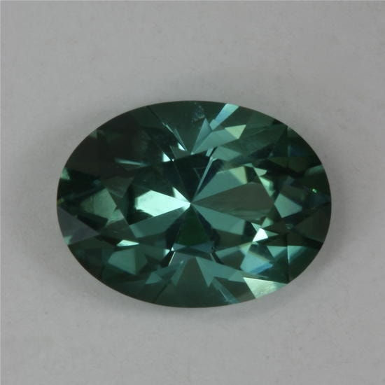 Blue Green Oval 1.38 ct